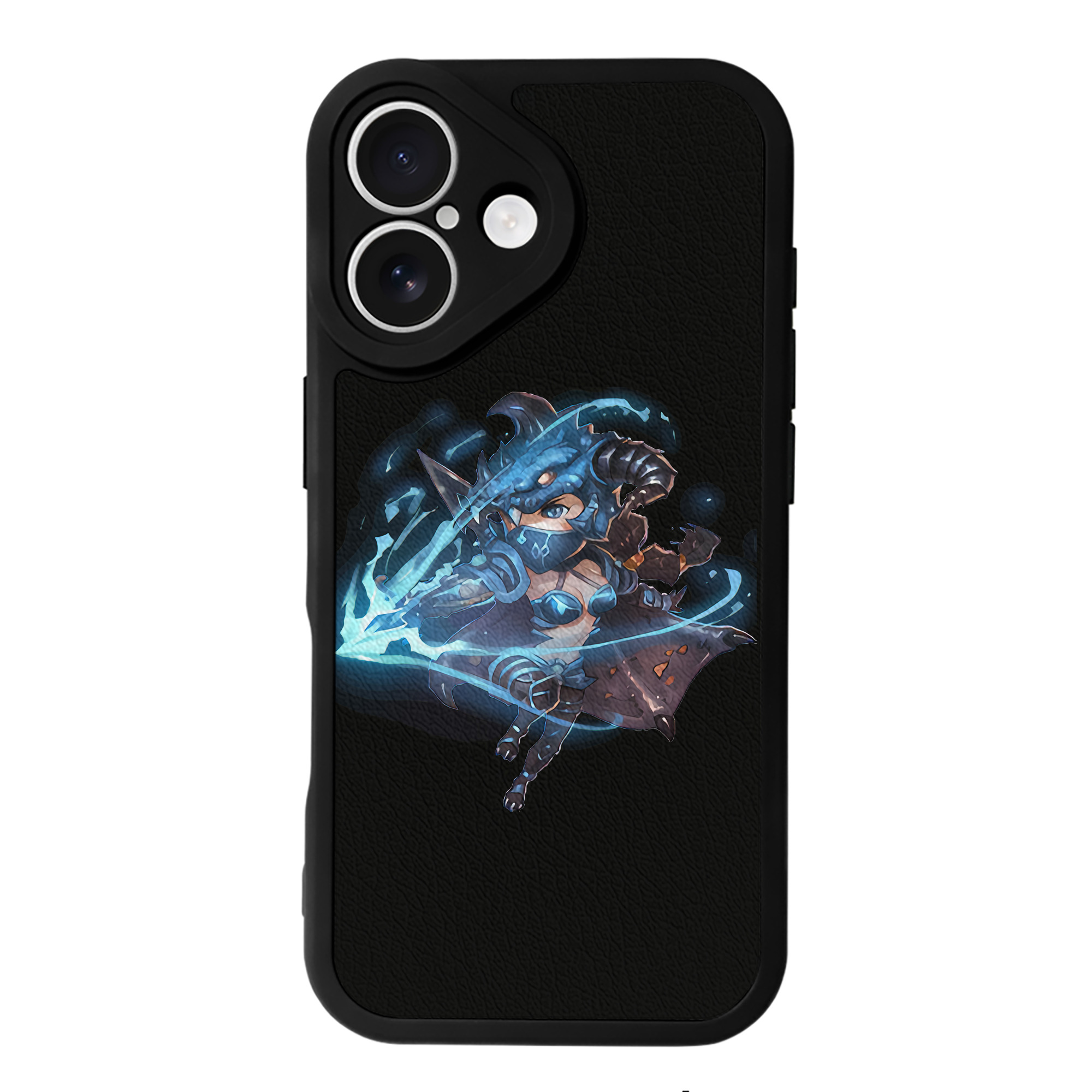 （画像用） リーグ・オブ・レジェンド League of Legends LOL 【iPhone 16シリーズ対応】シリコンスマホケース（レザー調） 材質：シリコン